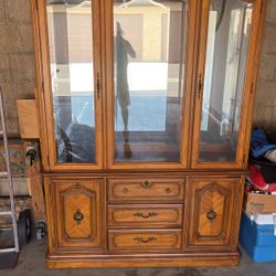 China Cabinet Vintage 