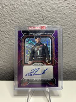 2023 Panini Prizm John Hunter Nemechek Patented Penmanship Auto /49