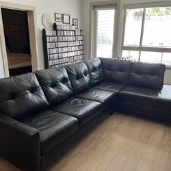 Leather Couch 
