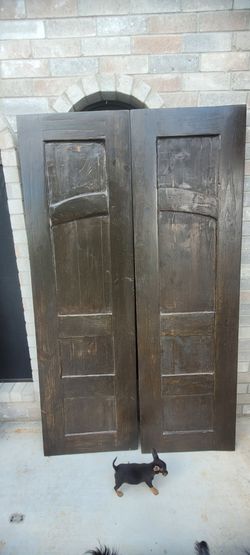 Wood Doors 24"×80"x2