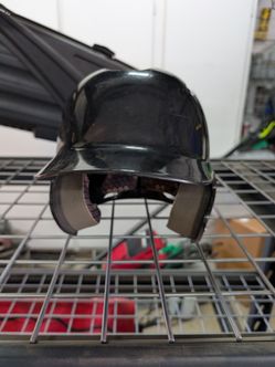 Free youth batting helmet Fits 6 1/2 and below