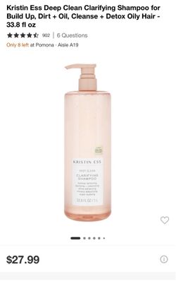 Kristin Ess clarifying shampoo