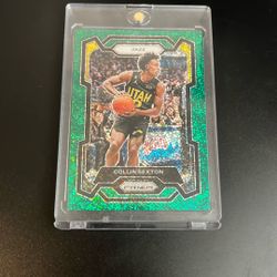 23-24 Prizm Collin Sexton Green Sparkle /8 SSP