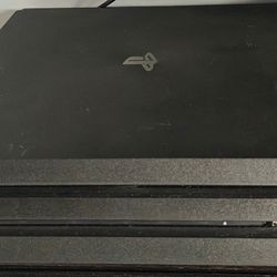 PS4 Pro w/ Controllers & Hard Drive
