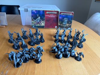 Warhammer Age of Sigmar Seraphon Miniatures Lot 250 obo