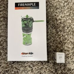 Firemaple Star X2 Camping Cooking System With Propane Adapter