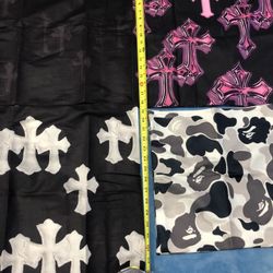 Chrome, heart, or Bape pillowcases$20 Each 