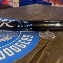 Dodgers Austin Barnes Signed Bat