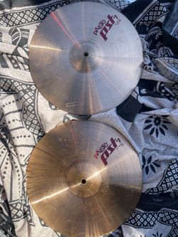 Paiste pst 7 14 inch Hi Hats (both)