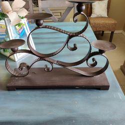 Iron Candle Holder 