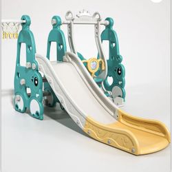 5 in 1 Toddlers Slide and Swing Set