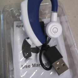 Blue 5-K Wireless Bluetooth Earpiece 