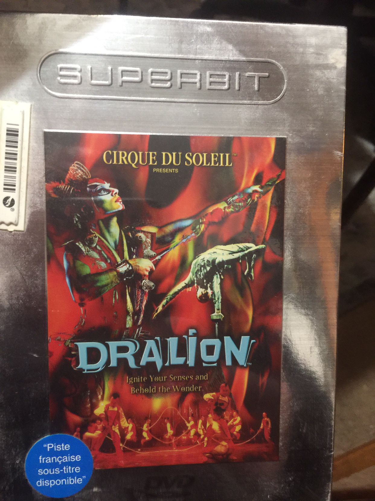 DVD Cirque Du Solely Dralion 