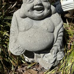 Buddha Yard Art Cement Statue