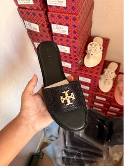 Black Tory Burch Sandals