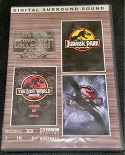 Jurassic Park DVD 3 In 1 The Collection Collectors Edition