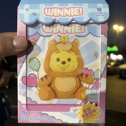 Winnie The Pooh Plushie Blind Box - Tiger Opened 