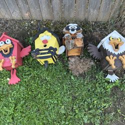 Hand Made Bird Houses