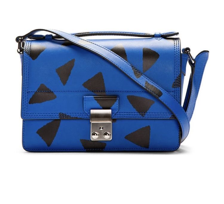 Phillip Lim Pashli Mini Messenger Shoulder Bag, Cobalt, MSRP $875