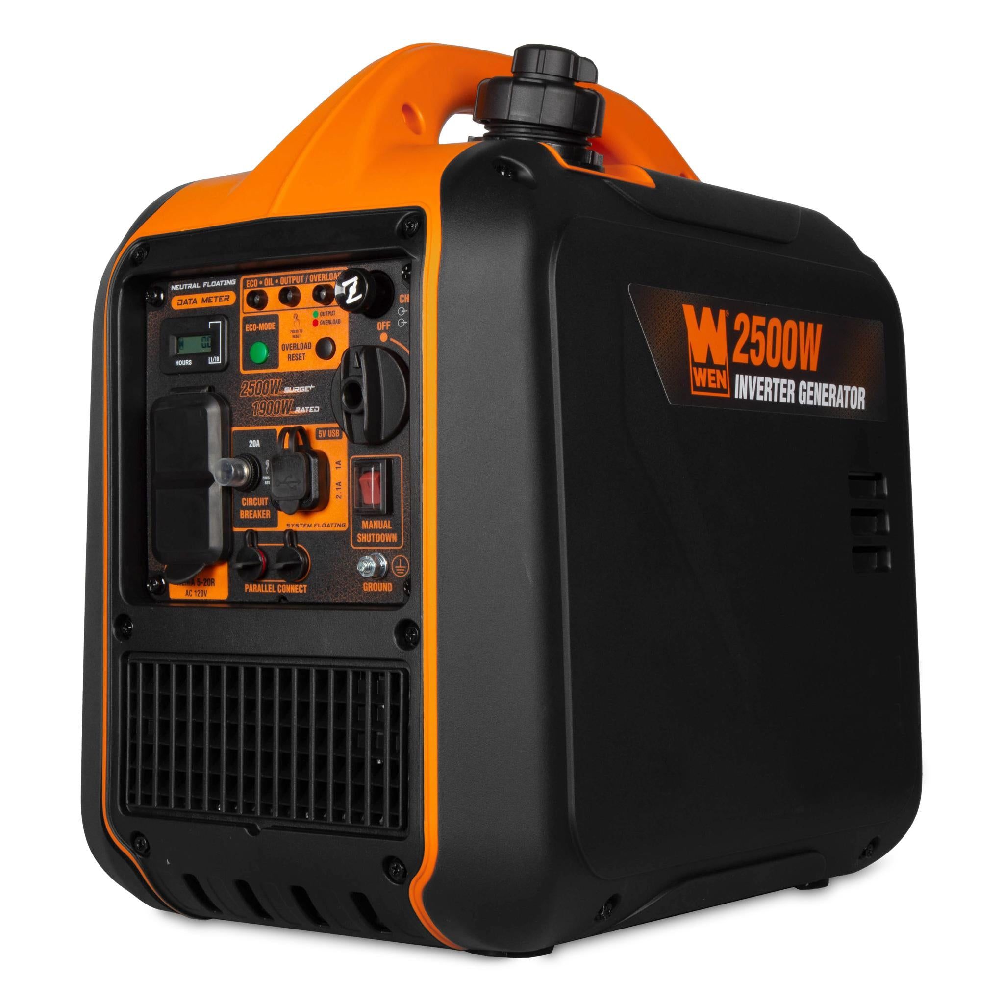 NEW IN BOX - WEN 56250i 2500-Watt Inverter Generator, Quiet, Portable, and Lightweight with Fuel Shut Off