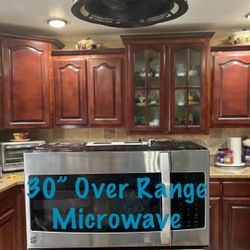 30” Over Range Microwave 