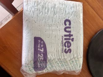 Unopened diapers
