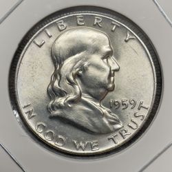 1959 Half Dollar 50C - FBL
