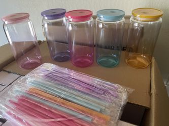 Plastic 16oz Ombre Cups For Uvdtf Wraps or Vinyl🚨