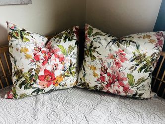 Botanical Pattern Pillows