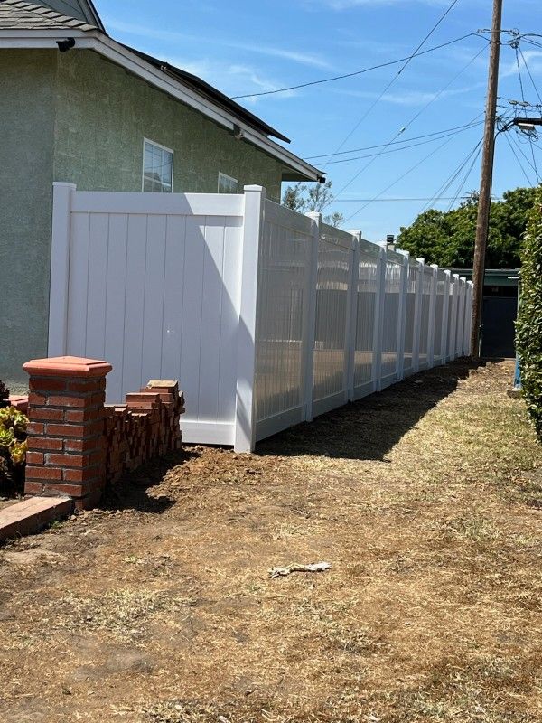 Vinyl Fence