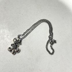 Chrome Hearts Fleur De Lis Silver Pendant 