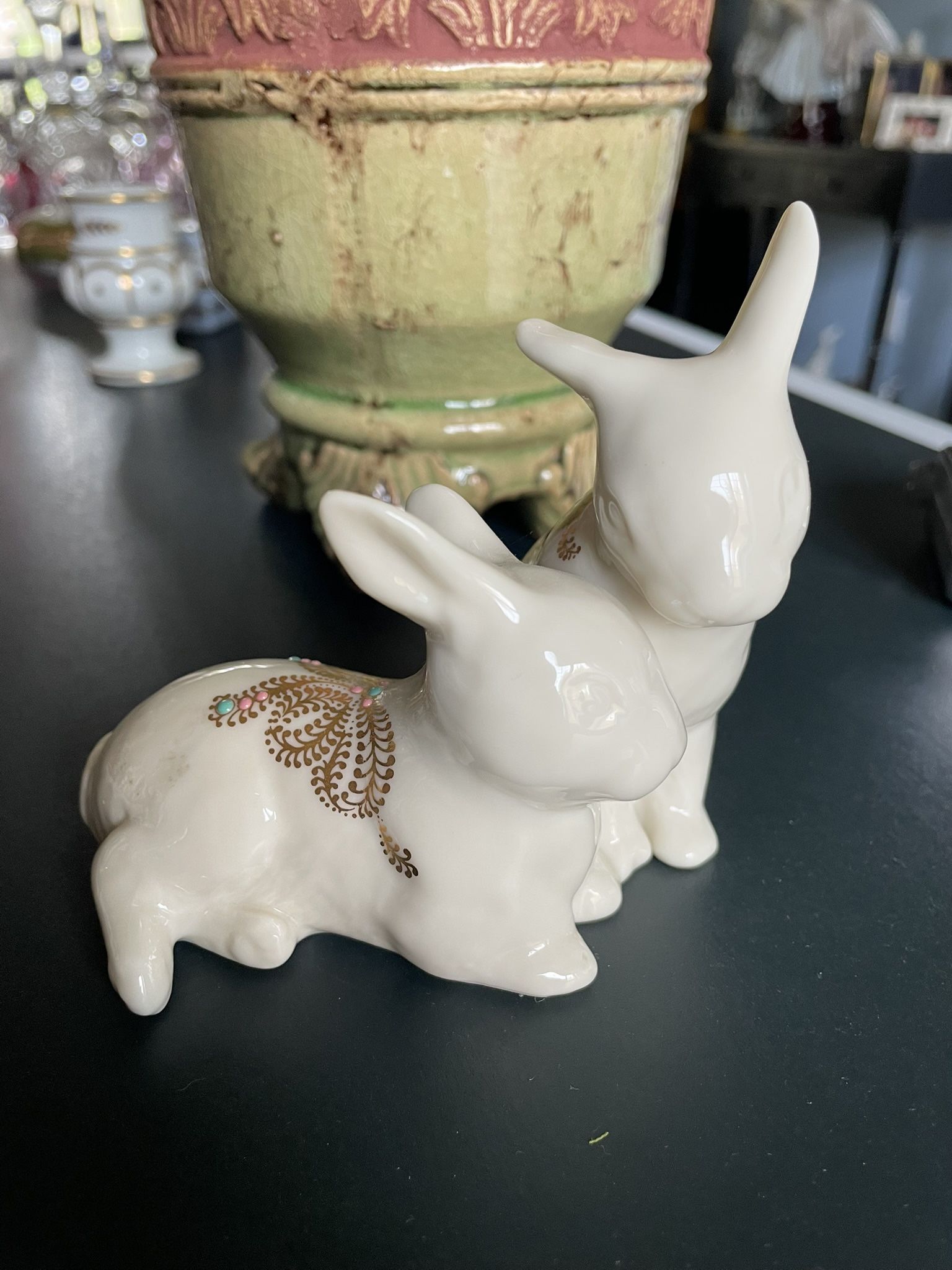 Lenox China Jewel Collection Rabbits