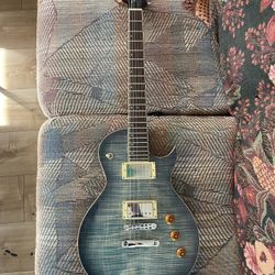 Mitchell MS470 Mahogany Body Electric Guitar Level 2 Denim Blue Burst