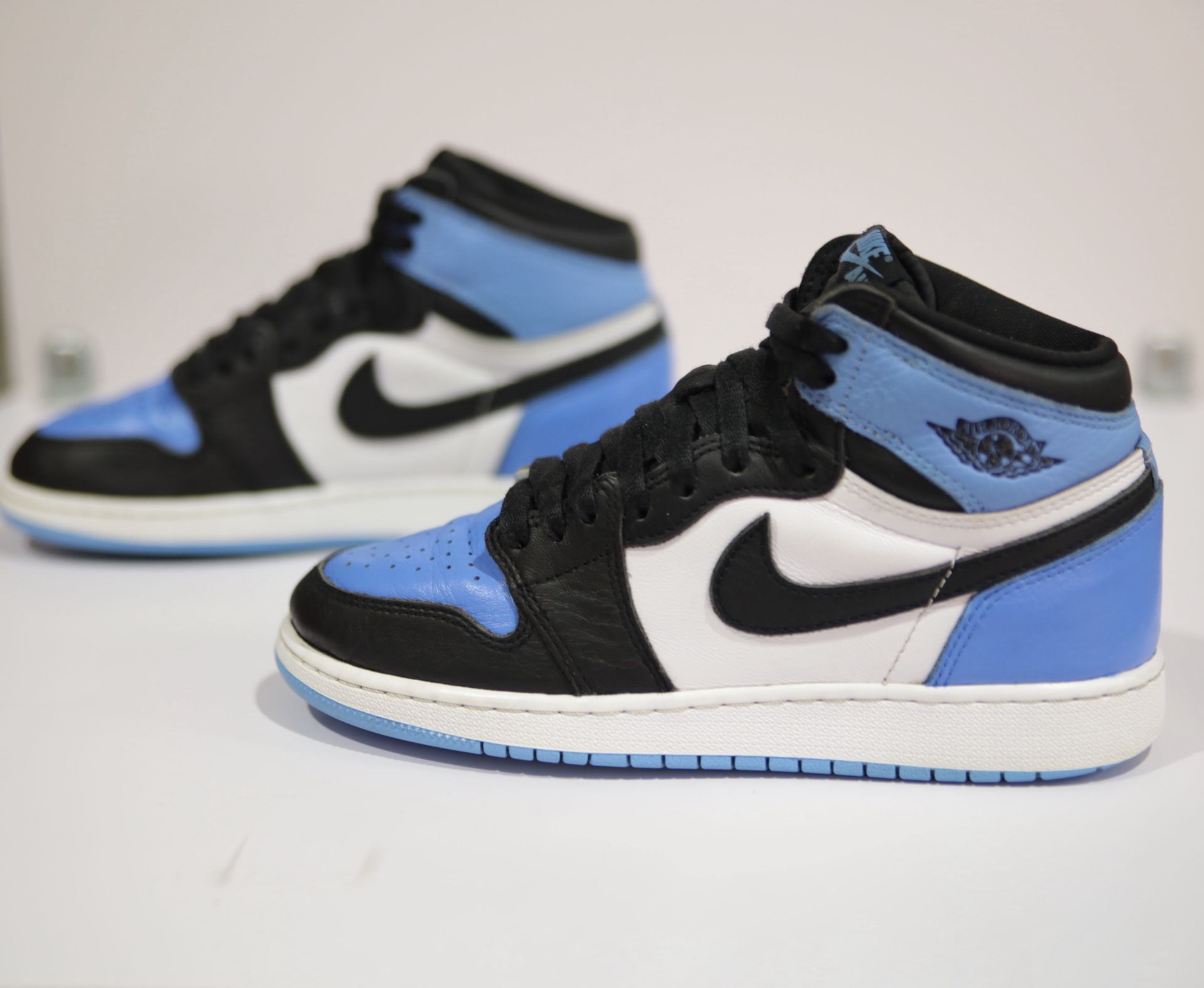 Air Jordan 1 Sneakers 6Y Retro High OG UNC Toe University Blue (FD1412-400)