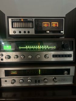 Vintage stereo- Sansui 210 - Craig 8 track- Marantz speakers