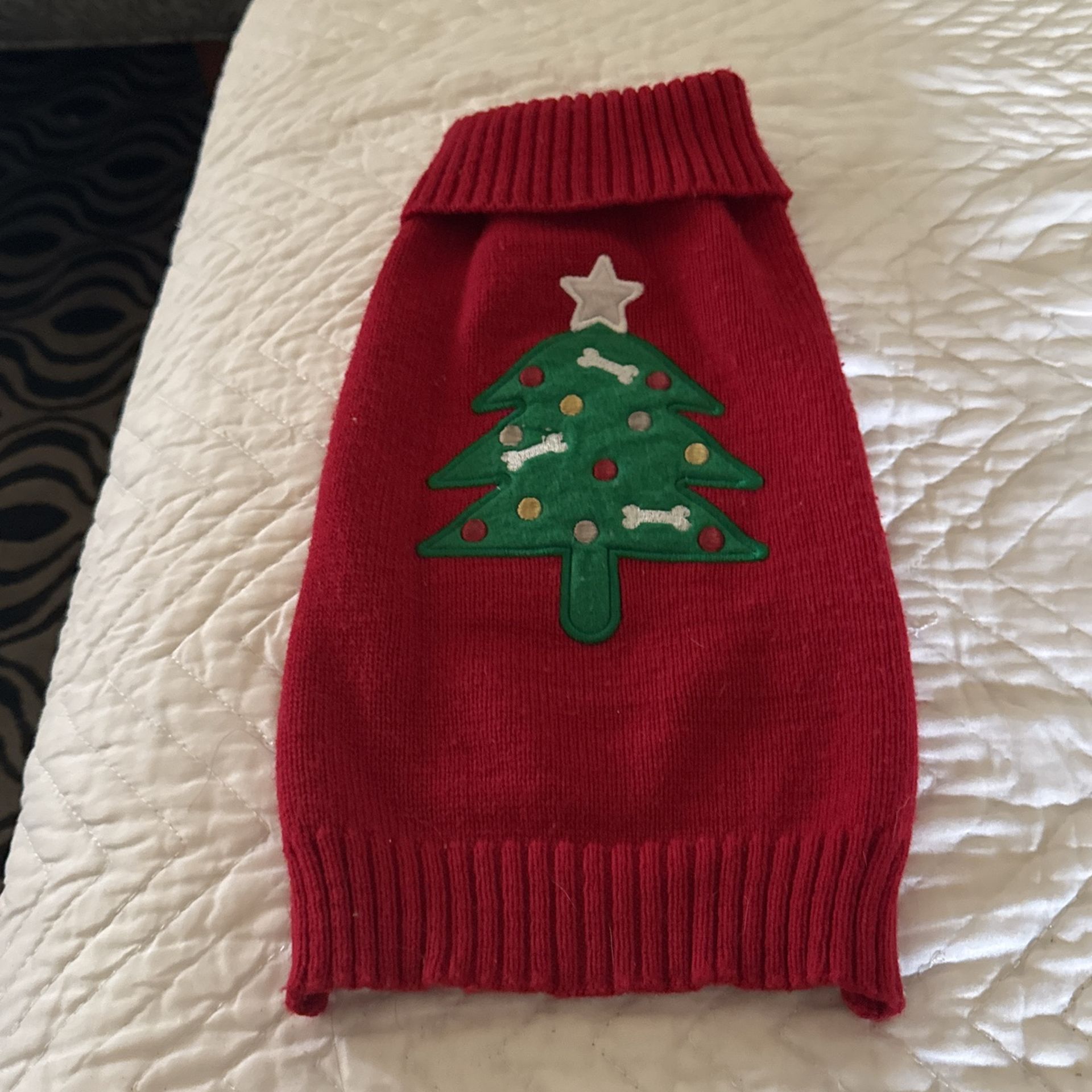Dog Sweater Simply Dog Christmas Red