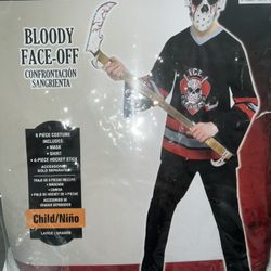 Bloody face Off Costume 