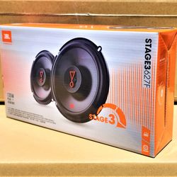 JBL Stage 3 Series 627F Car Speakers Set 6.5" 2-Way Coaxial Speaker System 135 Watts 🚨 Payment Options Available 🚨 No Credit Needed 🚨 