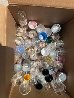 Assortment of shot glasses