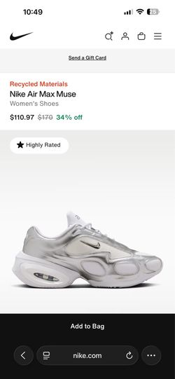 Nike air max muse woman 10