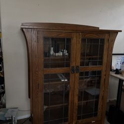 Ethan Allen Solid Wood Armoire  