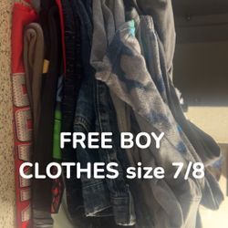 Free Boys Clothes 7/8