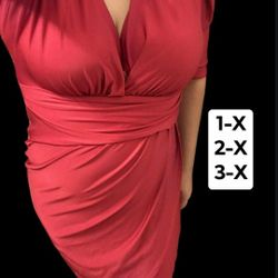 New Women's Dress Available In Size 2X And 3X