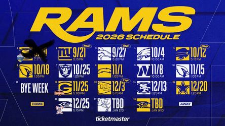 Los Angeles Rams home games