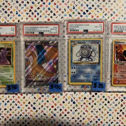 Pokemon PSA Slabs 