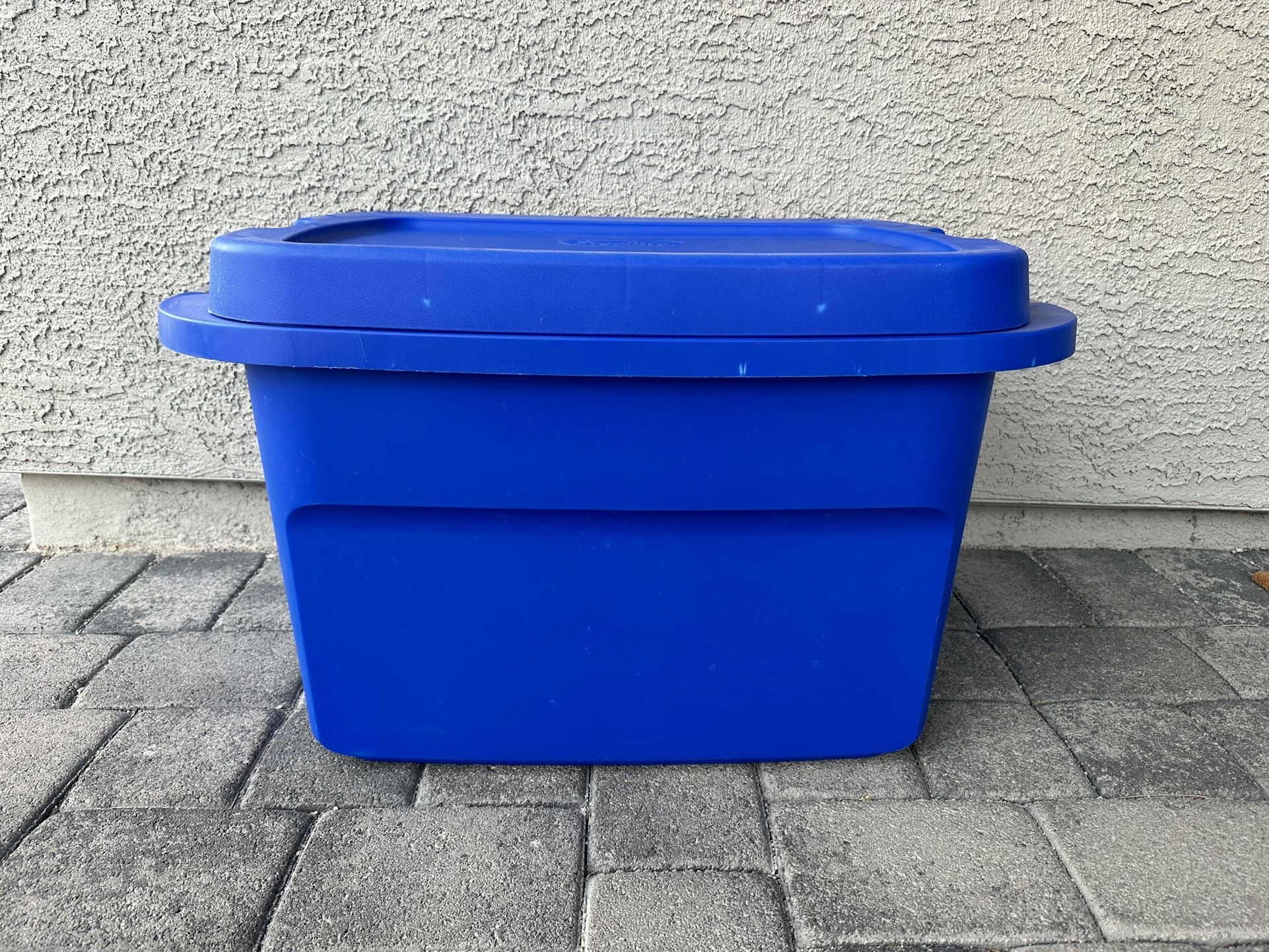 Blue Sterilite Storage Heavy Duty Container