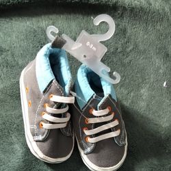 Boy Crib Shoes New 0 To 3 Months New