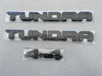 Toyota Tundra Overlay Emblems