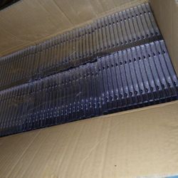 BRAND NEW DOUBLE SIDED CD CASES QTY: 100