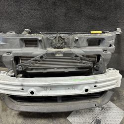 11-14 Ford Edge 2.0 Turbo OEM Complete Radiator Core Support W/ Reinforcement Bar